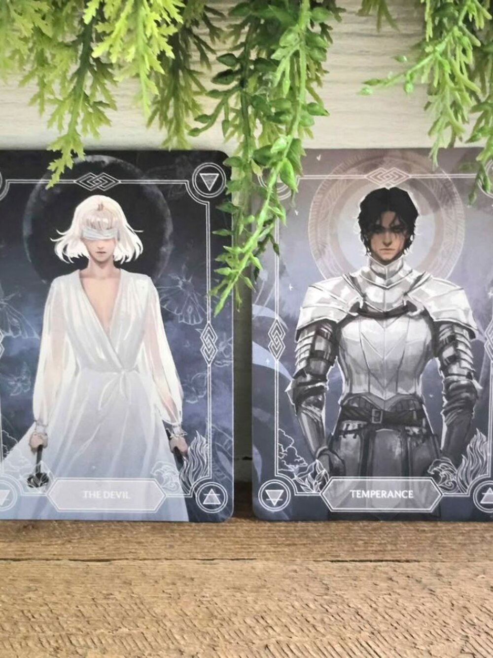 Fairyloot The Knight and the Moth Devil & Temperance Tarot Cards Rachel Gillig